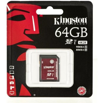 Kingston SDXC 64 GB UHS-I U3 SDA3/64GB