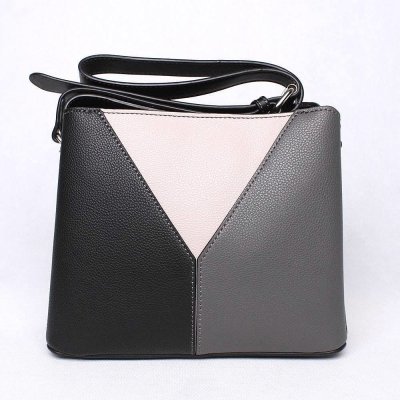David Jones dámská tříoddílová crossbody kabelka 6510-1 černá – Zboží Mobilmania