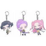 Přívěsek na klíče KPOP DEMON HUNTERS přívěsky na klíče akryl Rumi Mira a Zoey 3 ks – Sleviste.cz