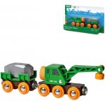 Brio 33698 Vagon + jeřáb – Zboží Mobilmania