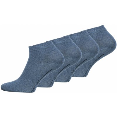 Vincent Creation ponožky pánské kotníčkové 4 páry modré