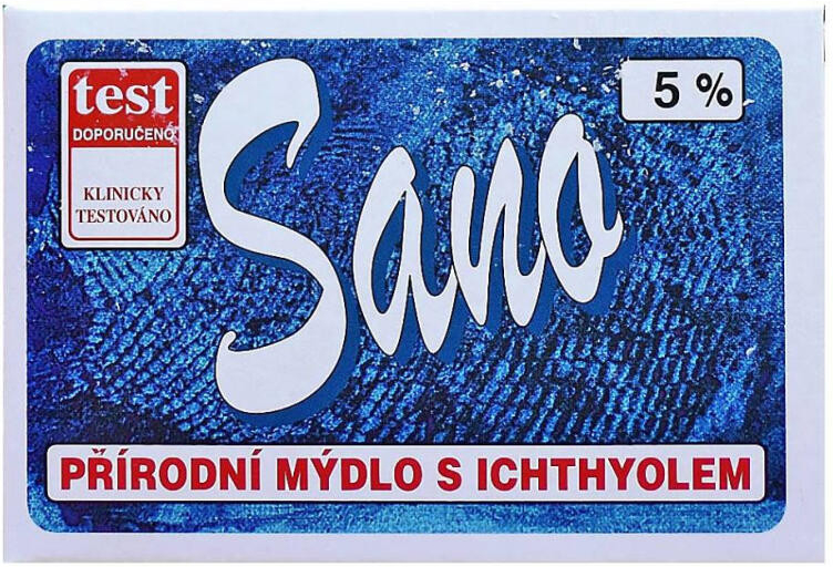 For Merco Sano mýdlo s ichthyolem 5% 100 g od 41 Kč - Heureka.cz