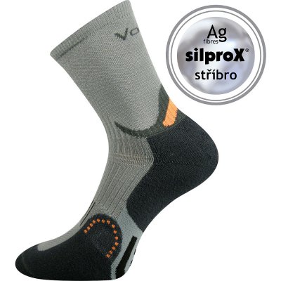 VoXX ponožky Actros silproX světle šedé