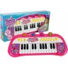 Dětská hudební hračka a nástroj Mamido interaktivní klavír pro holky růžový
