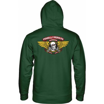 POWELL PERALTA WINGED RIPPER HOOD Alpine green – Hledejceny.cz