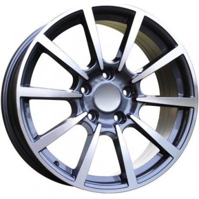 Racing Line 1067 8,5x20 5x130 ET50 grey polished – Hledejceny.cz