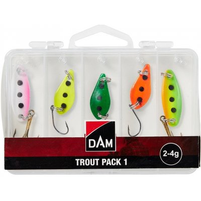 DAM Sada třpytek Trout Pack 2-4 g 5 ks – Zboží Mobilmania