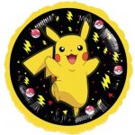Anagram Fóliový balónek kruh 43cm Pokemon Pikachu – Zboží Dáma