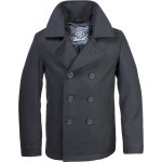 Brandit kabát Pea Coat černá – Zboží Dáma