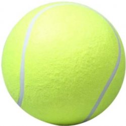 KIK Hračka pro psy obří tenisový míček XXL 24 cm zelený
