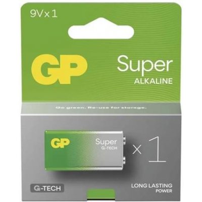 GP Super 9V 6LR61 1ks - 1013521200 – Zbozi.Blesk.cz