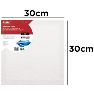 Tempus malířské plátno MP 30X30 280G/M2 – Sleviste.cz