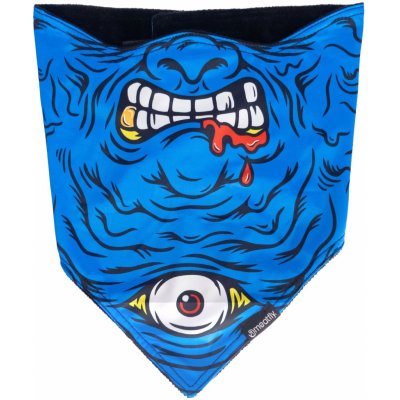 Meatfly maska Frosty Monster blue modrá – Zboží Dáma