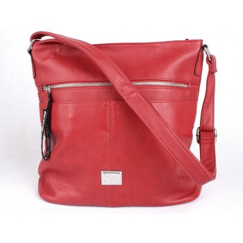 Romina & Co Střední červená crossbody kabelka D548/23