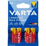 Varta LongLife Max Power AA 4ks 4706101404 – Zboží Živě