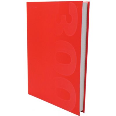 Sešit tvrdé desky A4 HC čtverečkovaný barva červená – Zboží Mobilmania