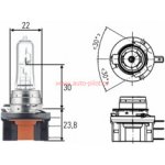 Hella H15 PGJ23t-1 12V 15/55W | Zboží Auto