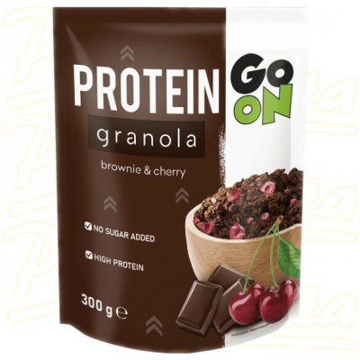 Go On! Proteinová granola brownie a cherry 300 g – Sleviste.cz