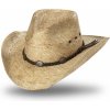 Klobouk Stars and Stripes Westernový letní slaměný klobouk Aiden