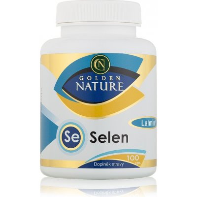 Golden Nature Selen lalmin 100 kapslí – Hledejceny.cz