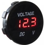 Digitální voltmetr 5-48V červený, 34570R