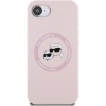 Karl Lagerfeld Liquid Silicone K&CH Heads MagSafe pro iPhone 16e Pink – Hledejceny.cz