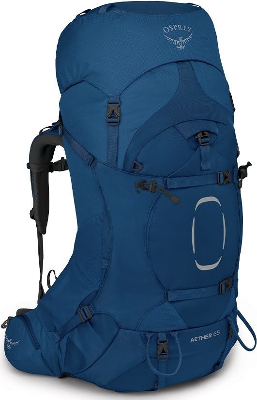 Osprey Aether II 65l modrá