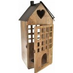 INDECOR Black Lucerna 28 x 28 x 66 cm, mango/kov INDECOR X13075 – Sleviste.cz