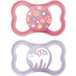 Mam dudlík Supreme dbl box růžová/ fialová – Zboží Mobilmania