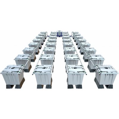 Alien Hydroponics Rain 32Pot Silver 30 l – Hledejceny.cz