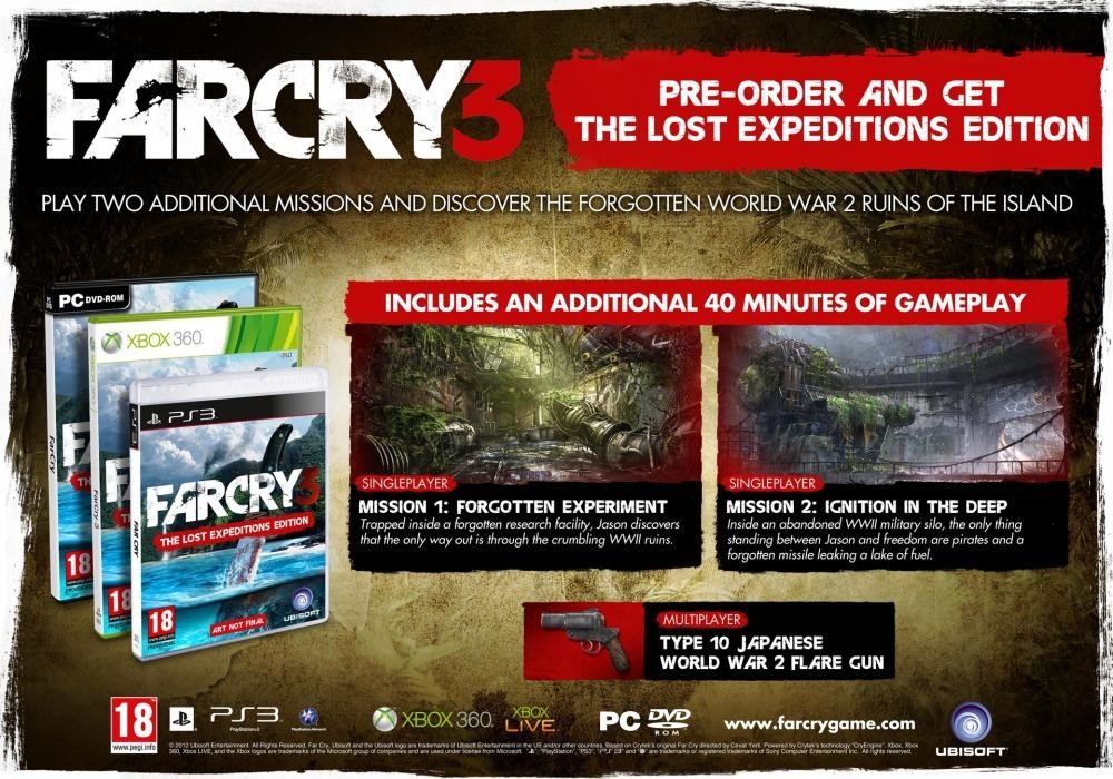 Far Cry 3 (Lost Expeditions Edition) | Srovnanicen.cz