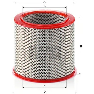 MANN FILTER Vzduchový filtr C 23 185 – Hledejceny.cz