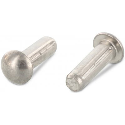 INOX DIN 1476 Hřeb rýhovaný s půlkulatou hlavou, nerez A1, 1.4305 Varianta: DIN 1476 Hřeb rýhovaný s půlkulatou hlavou, nerez A1 5X12 – Zbozi.Blesk.cz