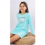Dívčí noční košile tyrkysové – Zboží Mobilmania