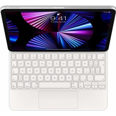 Apple Magic Keyboard SK pro iPad Pro 11" 2021 MJQJ3SL/A bílá – Zboží Mobilmania