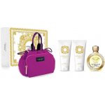 Versace Eros Pour Femme Dárková sada dámská toaletní voda 100 ml, tělové mléko 100 ml, sprchový gel 100 ml a taštička – Hledejceny.cz