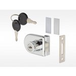 Walteco Zámek na sklo 54 x 38 mm chrom – Hledejceny.cz