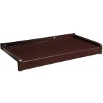 Deokork Venkovní pozinkovaný parapet nos 40 mm 90x500 mm Hnědý – Sleviste.cz