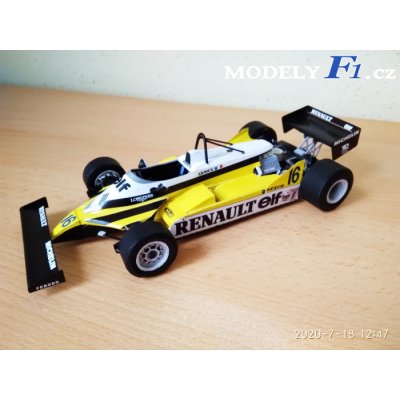 156 Renault RE30 Las Vegas GP 1981 Arnoux 1:24 – Zboží Dáma