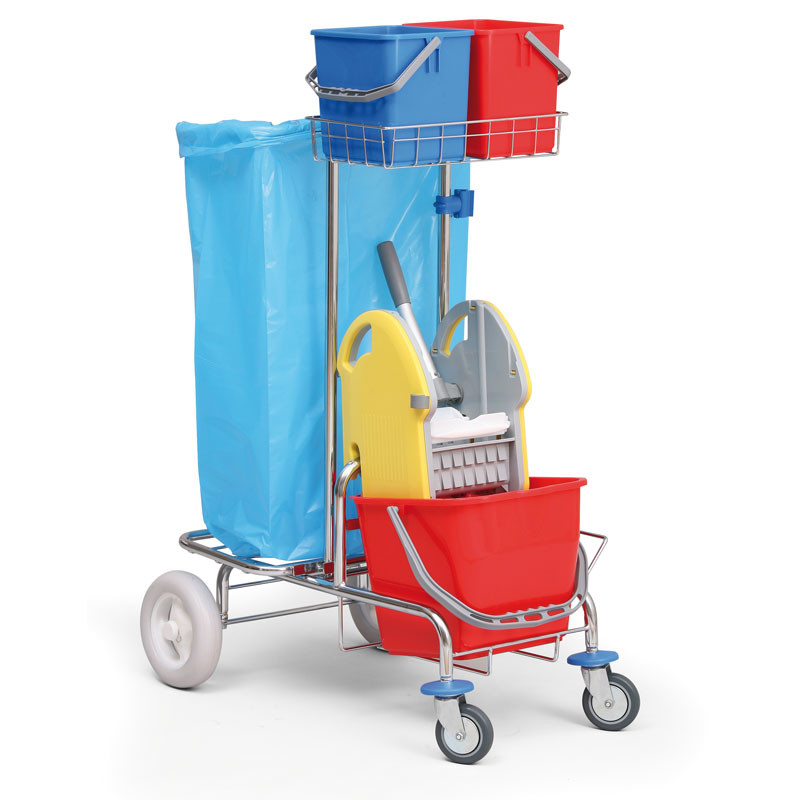 B2B Partner 147049 profesionální úklidový vozík jednokbelíkový