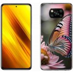 mmCase Xiaomi Poco X3 barevný motýl – Zboží Živě