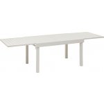 DEOKORK Hliníkový stůl VALENCIA 135/270x90 cm (ivory) – Hledejceny.cz