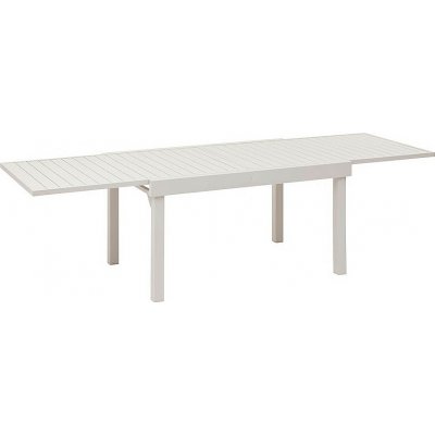 DEOKORK Hliníkový stůl VALENCIA 135/270x90 cm (ivory) – Hledejceny.cz
