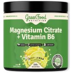 GreenFood Nutrition Magnesium Citrate + Vitamin B6 - Malina 150 g – Hledejceny.cz
