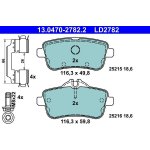 ATE 13.0470-2782.2 Sada brzdových destiček, kotoučová brzda (13.0470-2782.2) – Sleviste.cz