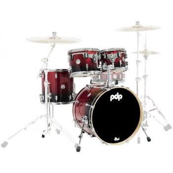 PDP by DW Shell set Concept MapleRed to Black Fade