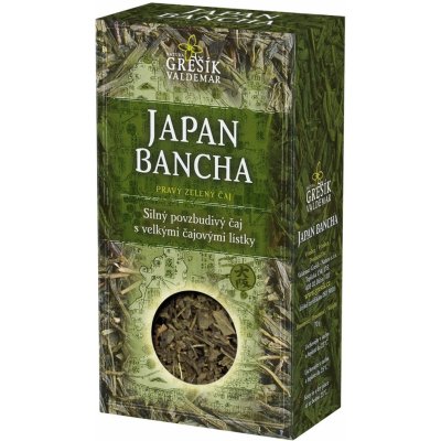 Grešík Čaje 4 světadílů zelený čaj Japan Bancha 70 g