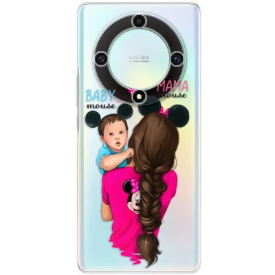 iSaprio - Mama Mouse Brunette and Boy - Honor Magic5 Lite 5G