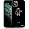 Pouzdro a kryt na mobilní telefon Apple Pouzdro Picasee ULTIMATE CASE MagSafe Apple iPhone 11 Pro - Astronaut Minimal