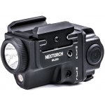 Nextorch WL22R dobíjecí taktická svítilna s railem 650 lm, červený laser – Sleviste.cz